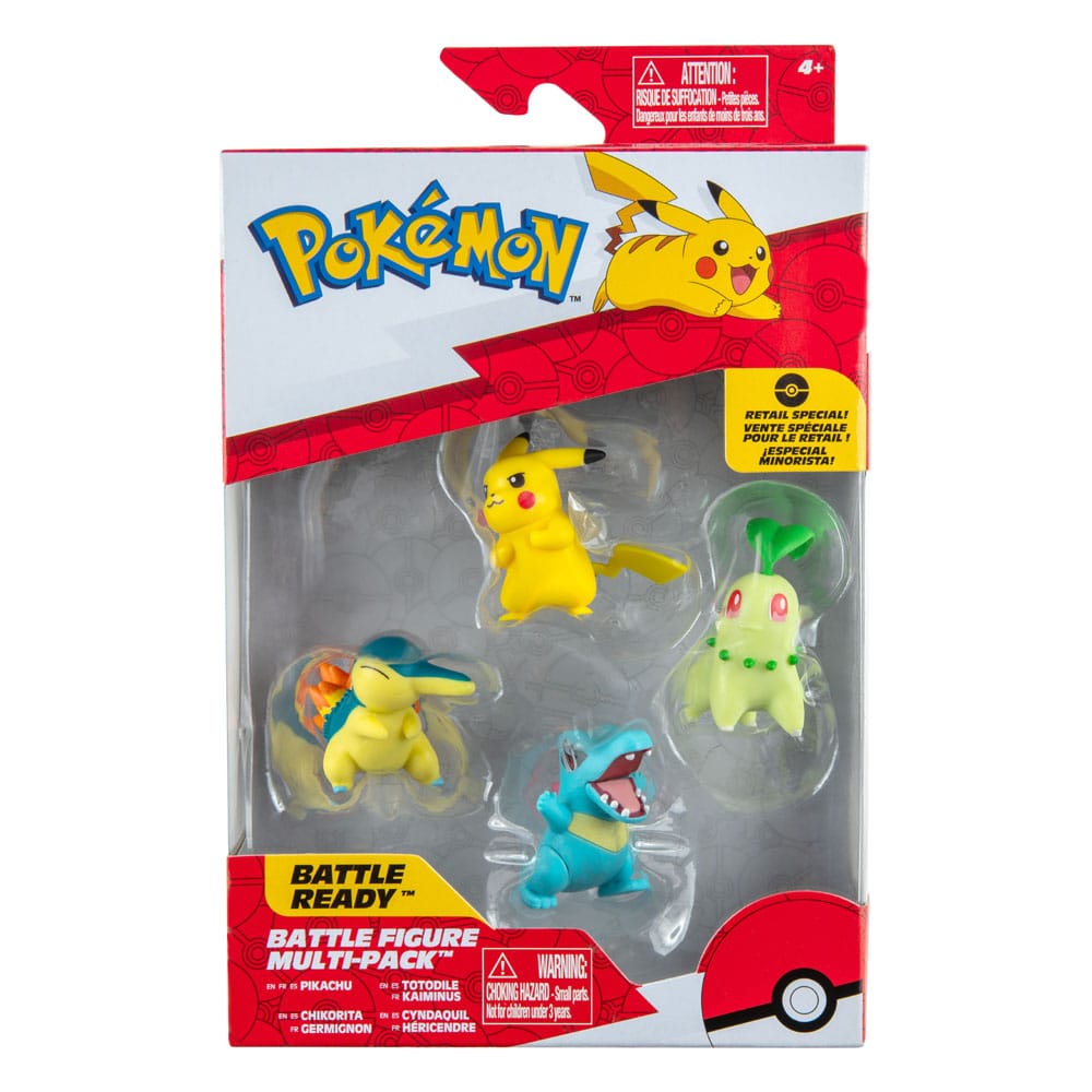 Pokémon Battle Figure Set Figure 4-Pack