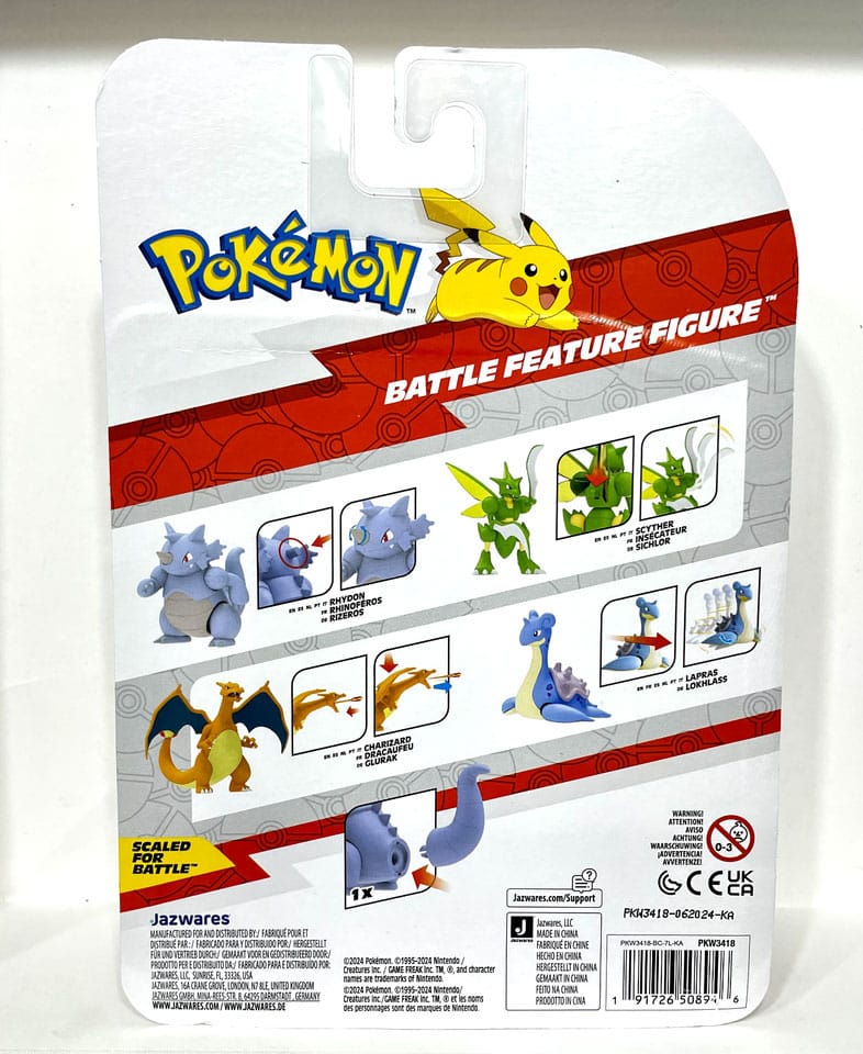 Pokémon Battle Feature Figure Rhydon 20 cm