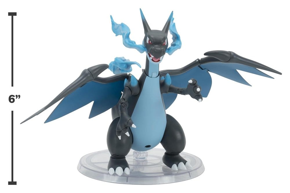 Pokémon Select Super-Articulated Figure Mega Charizard X 15 cm