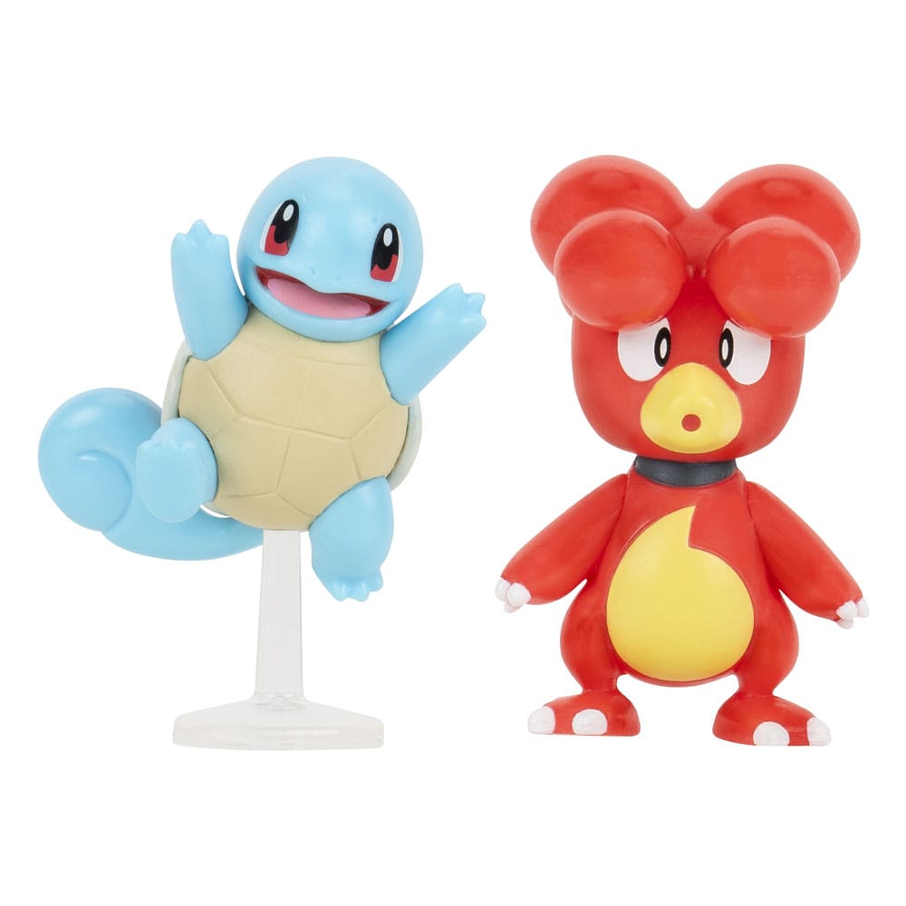 Pokémon Battle Figure Set Figure 2-Pack Magby & Squirtle #5