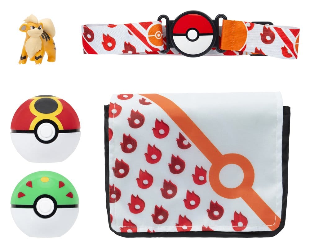 Pokémon Clip 'n' Go Bandolier Set Growlithe