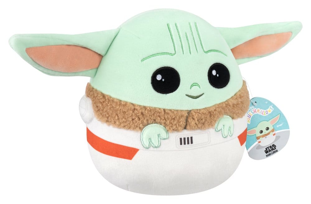 Squishmallows Star Wars Plush Grogu in Carrier 20 cm
