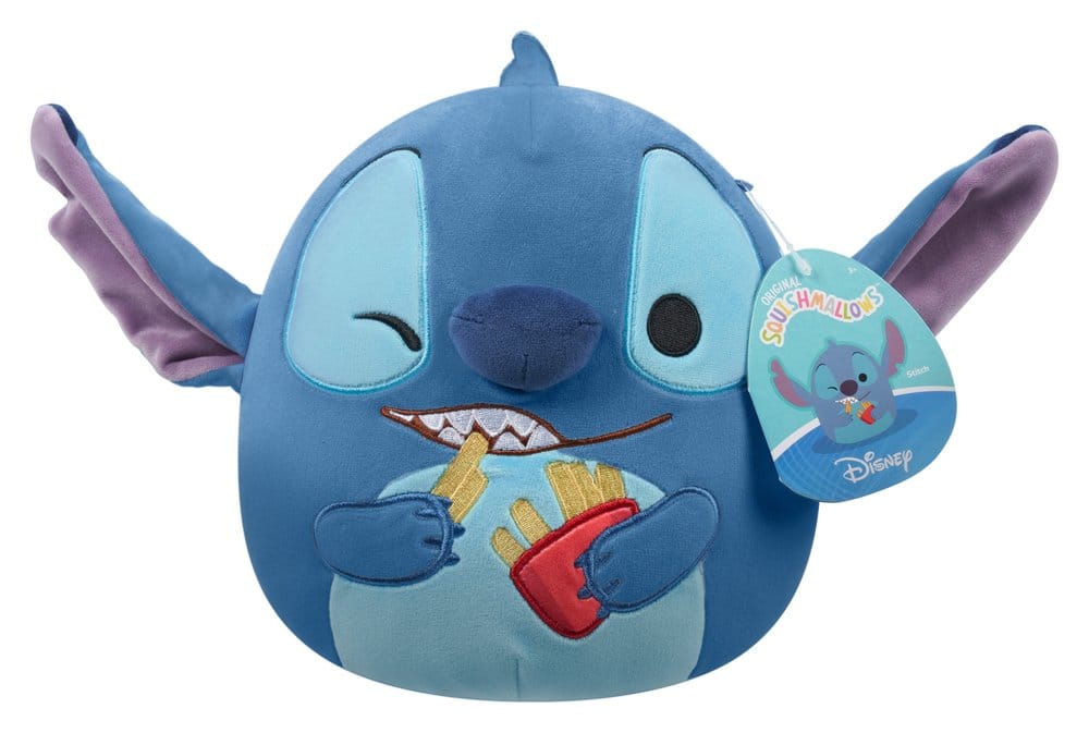 Squishmallows Plush Stitch (Holding French Fries) 20 cm