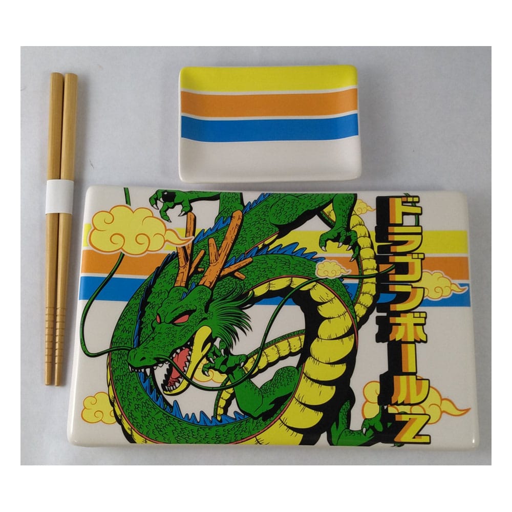 Dragon Ball Z Ceramic Sushi Set with Chopsticks Shenron