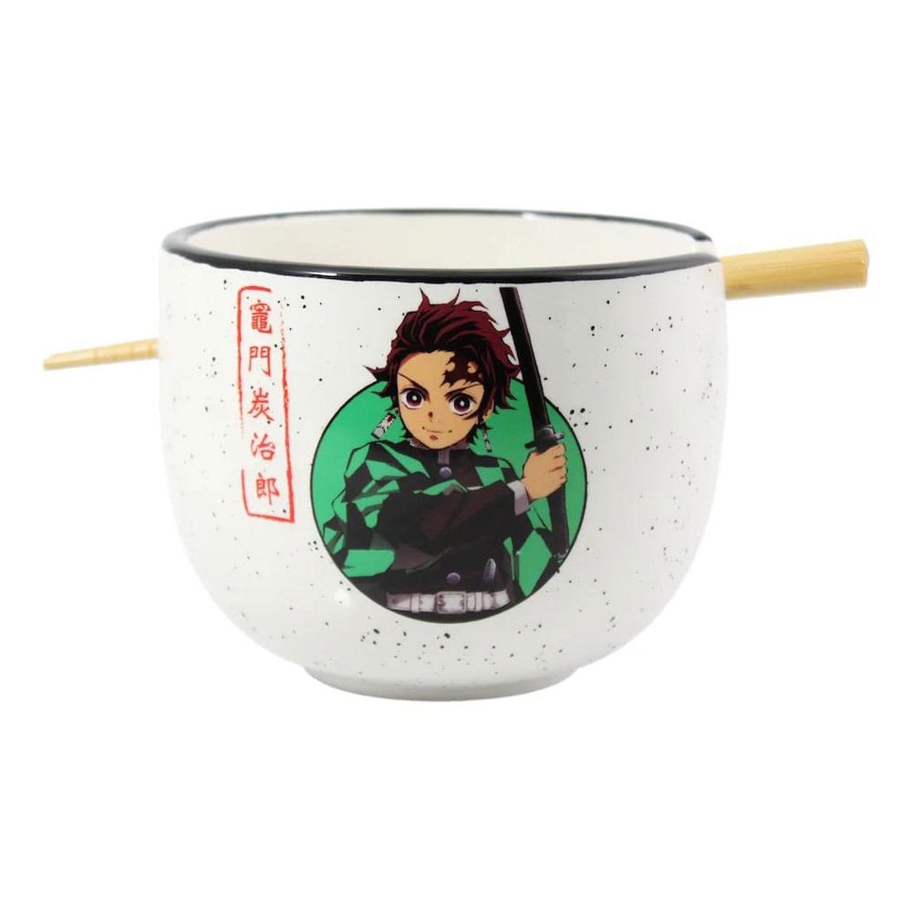 Demon Slayer Ramen Bowl with Chopsticks Tanjiro 414 ml