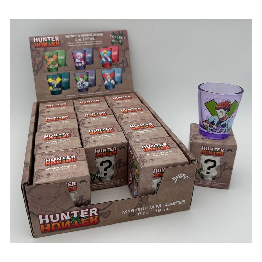 Hunter x Hunter Shot Glasses Blind Box (12) 59 ml