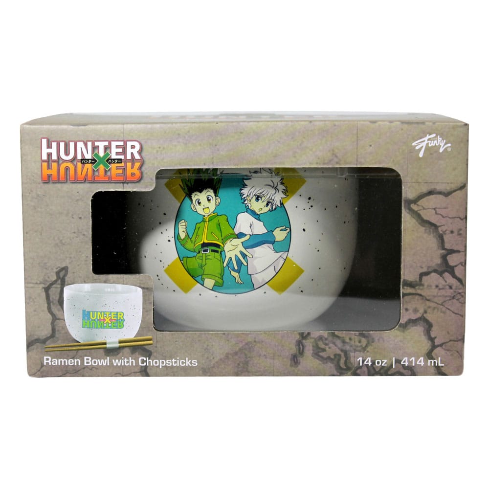 Hunter x Hunter Ramen Bowl with Chopsticks 414 ml