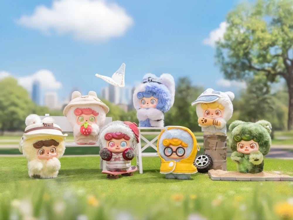 QKid: Outdoor Activities Series Blind Box Figure 12 - 14 cm Display (6)