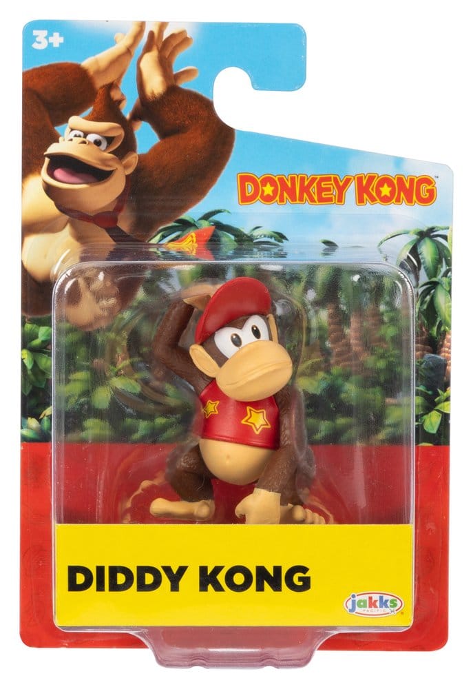 World of Nintendo Mini Figure Donkey Kong 6 cm Assortment (16)