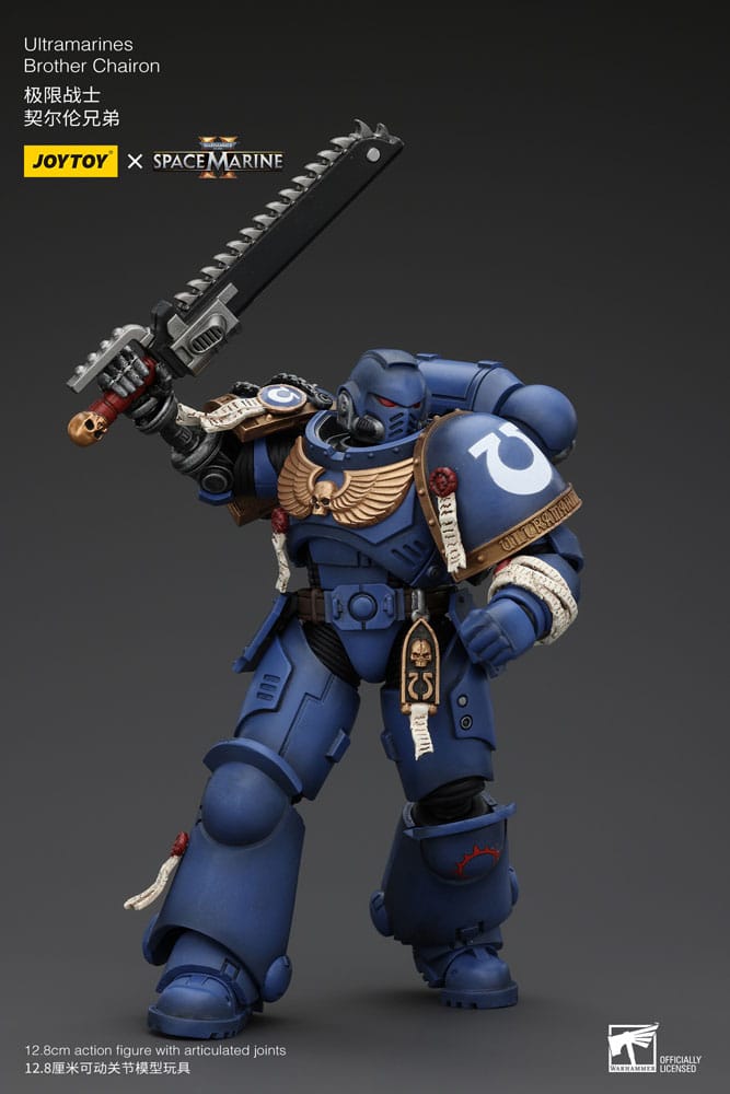 Warhammer 40k Action Figure 1/18 Ultramarines Brother Chairon 13 cm