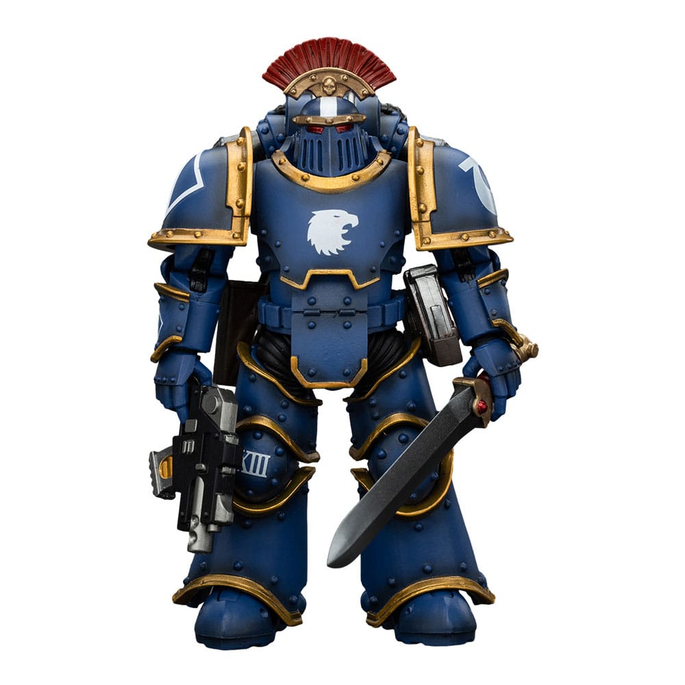 Warhammer The Horus Heresy Action Figure 1/18 Ultramarines Legion MKIII Tactical Squad Sergeant with Power Sword 20 cm