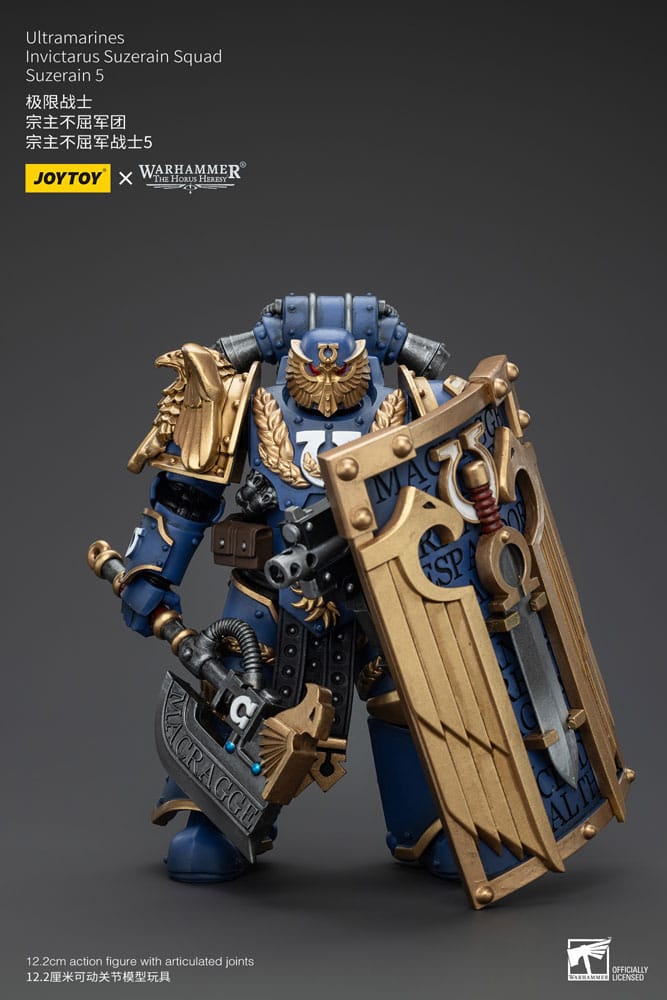 Warhammer The Horus Heresy Action Figure 1/18 Ultramarines Invictarus Suzerain Squad Suzerain 5 12 cm