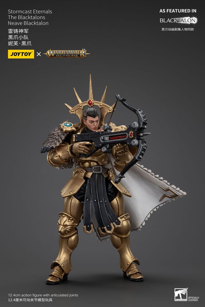 Warhammer Age of Sigmar Actionfigur Stormcast Eternals The Blacktalons Neave Blacktalon 20 cm