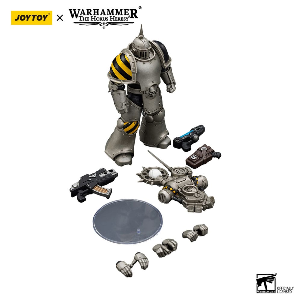 Warhammer The Horus Heresy Action Figure 1/18 lron Warriors MKlIl Tactical Legionary with Nuncio-vox 12 cm