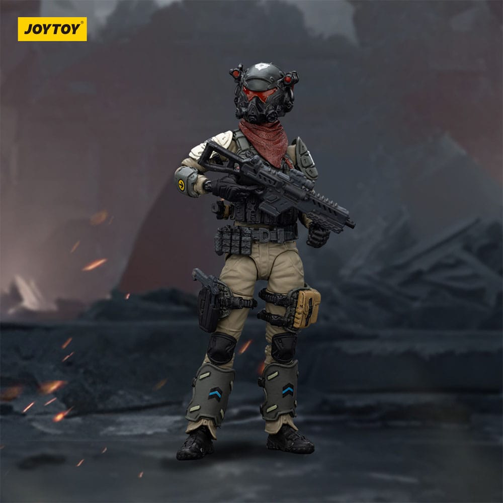 APOC Series Dark Source Action Figur Stellar Scar Assault Team Gravelgold 22 cm