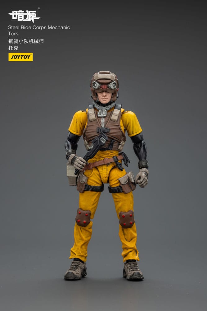 Steel Ride Corps Dark Source Action Figure Mechanic Tork 7 cm