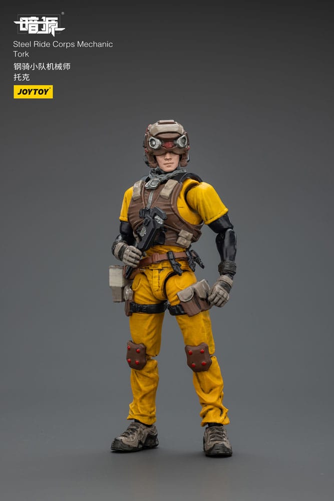 Steel Ride Corps Dark Source Action Figure Mechanic Tork 7 cm