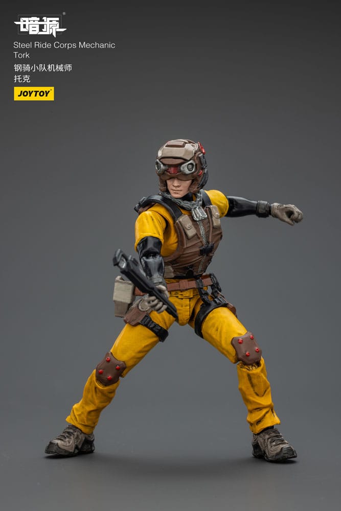 Steel Ride Corps Dark Source Action Figure Mechanic Tork 7 cm