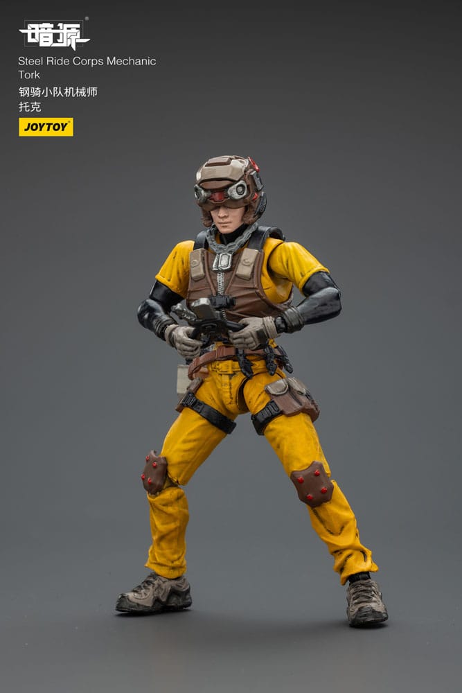 Steel Ride Corps Dark Source Action Figure Mechanic Tork 7 cm