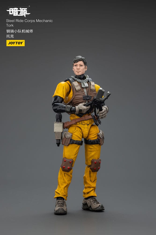 Steel Ride Corps Dark Source Action Figure Mechanic Tork 7 cm