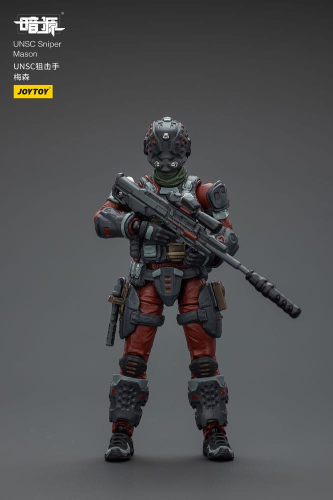UNSC Dark Source Action Figure Sniper Mason 7 cm