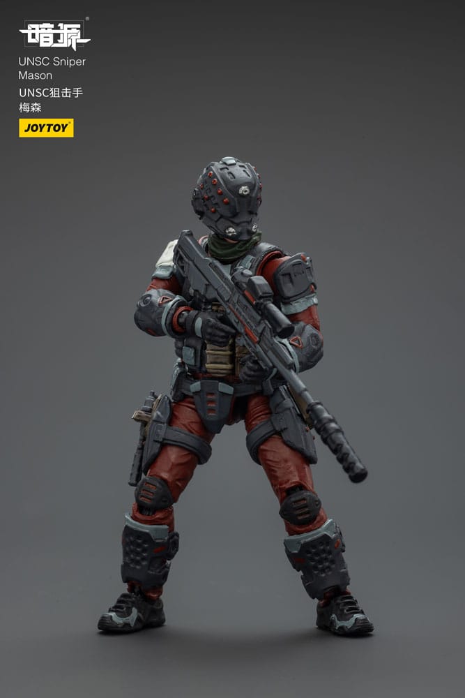 UNSC Dark Source Action Figure Sniper Mason 7 cm