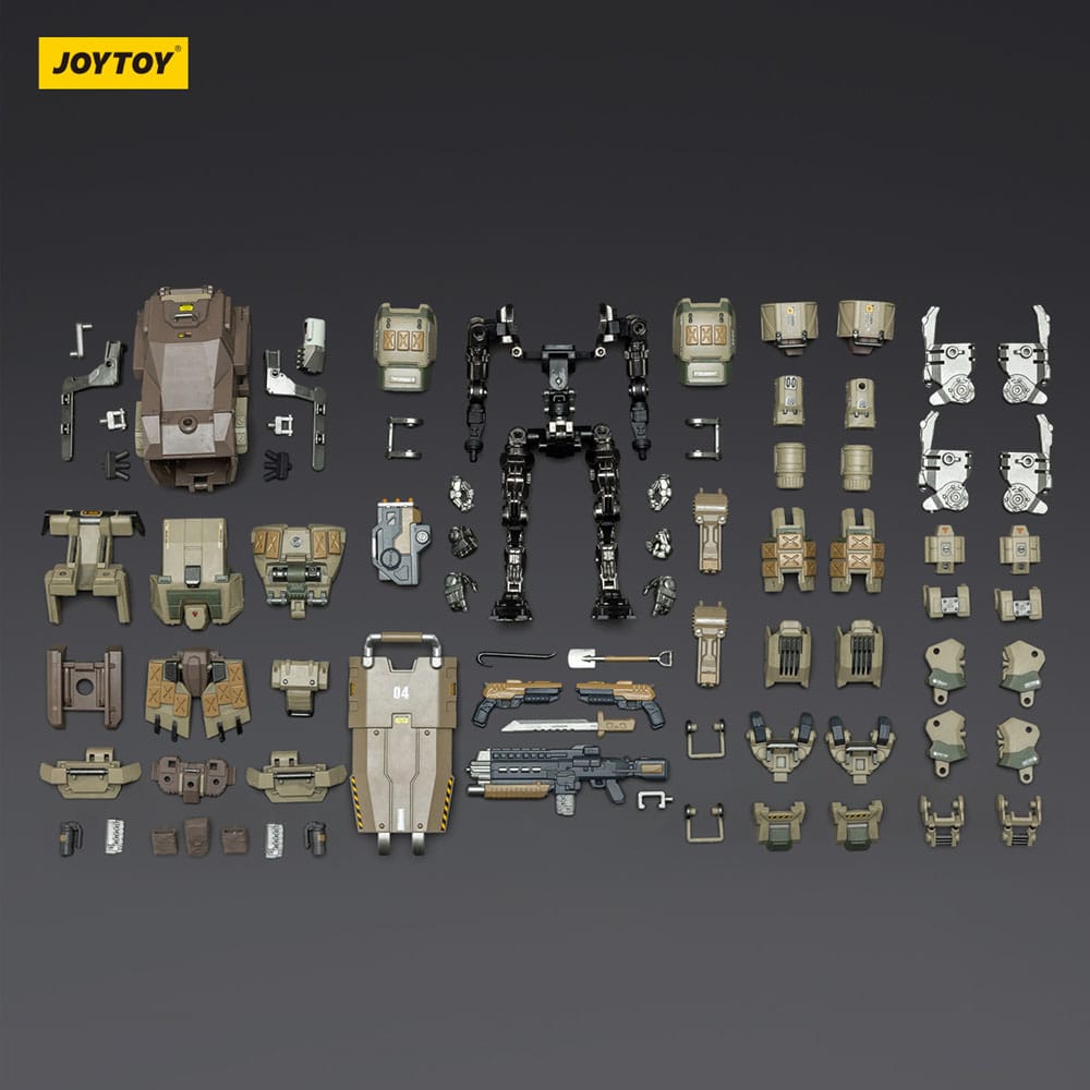 Dark Source Action Figure APOC Series Iron Vanguard Heavy Assault Mech 16 cm