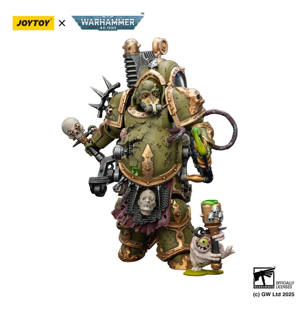 Warhammer 40,000 Action Figure Death Guard Foul Blight spawn with Plague Sprayer 12 cm