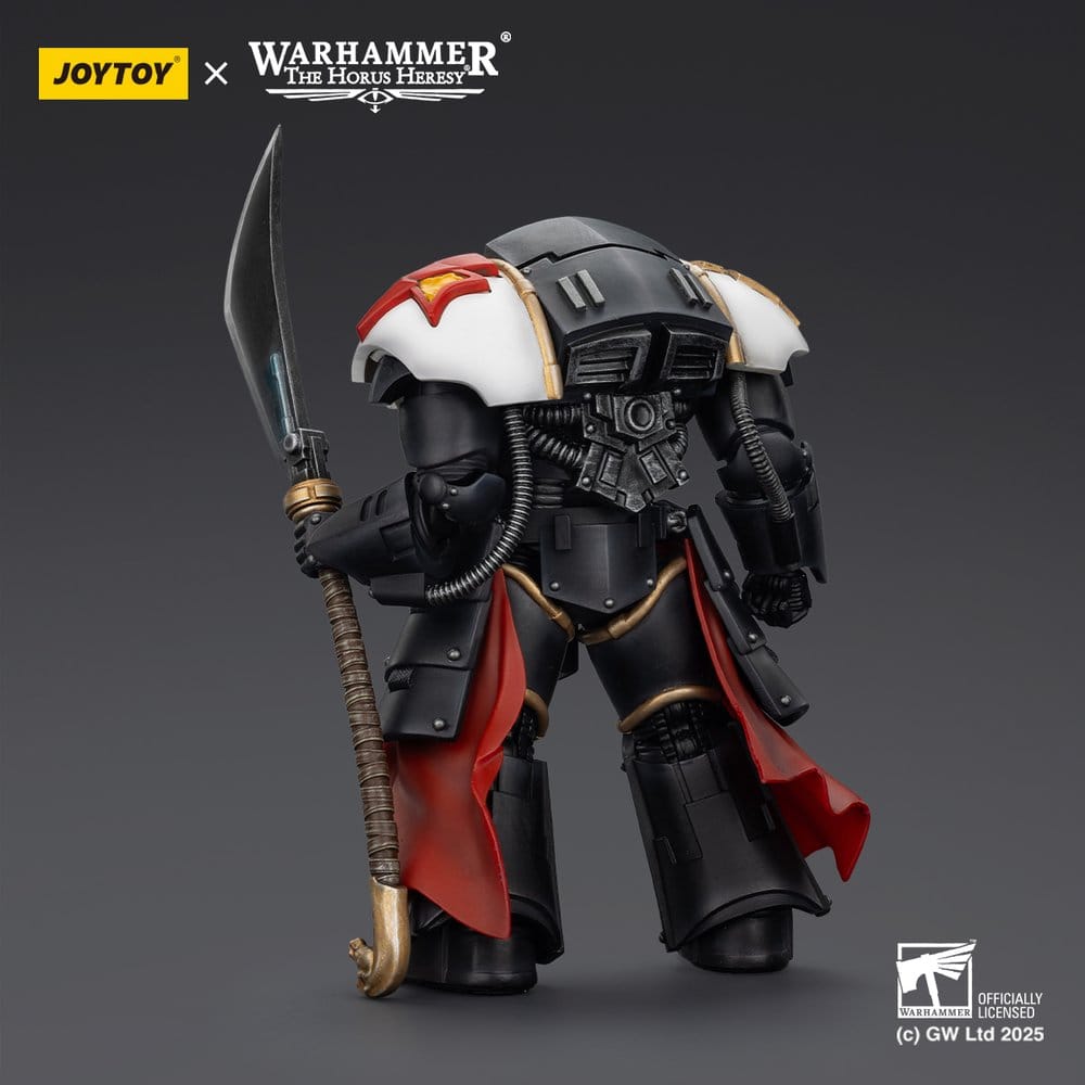 Warhammer The Horus Heresy Action Figure White Scars Ebon Keshig Terminator 1 with Power Glaive 13 cm