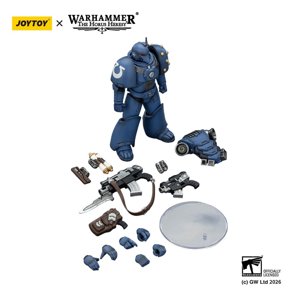 Warhammer The Horus Heresy Action Figure White Scars MKVI Tactical Legionary 12 cm