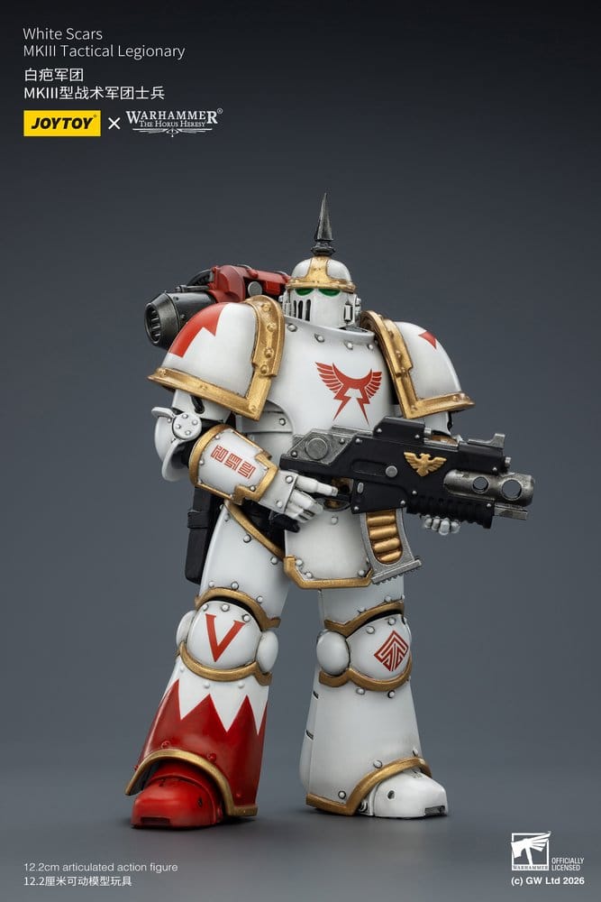 Warhammer The Horus Heresy Action Figure White Scars MKIII Tactical Legionary 12 cm