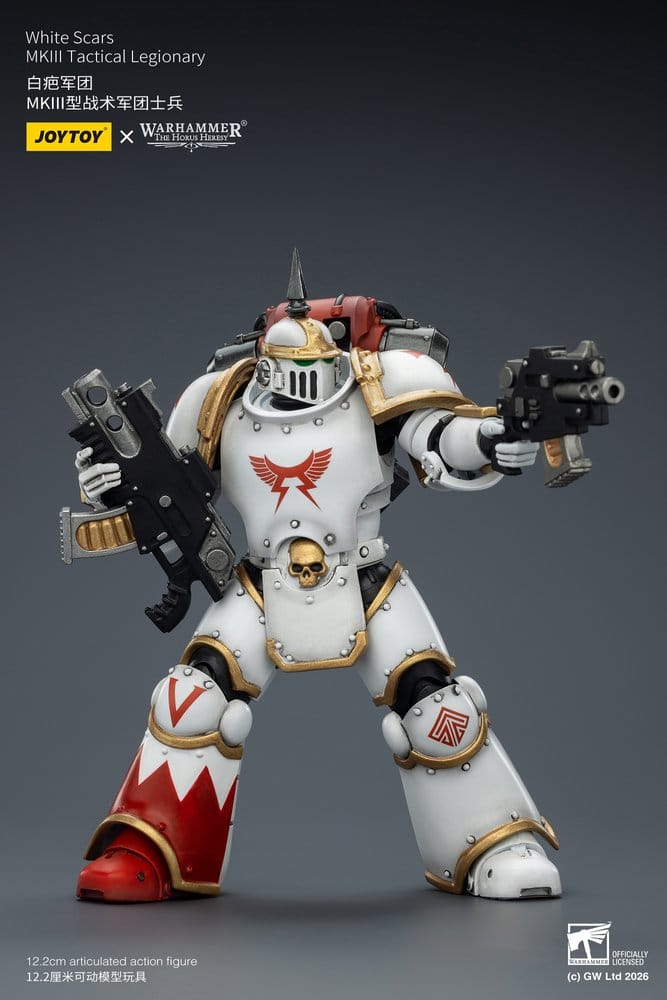 Warhammer The Horus Heresy Action Figure White Scars MKIII Tactical Legionary 12 cm