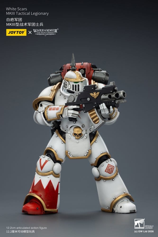 Warhammer The Horus Heresy Action Figure White Scars MKIII Tactical Legionary 12 cm