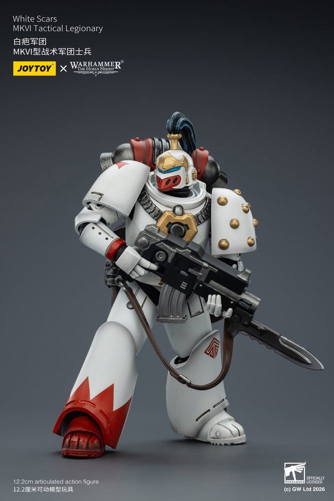Warhammer The Horus Heresy Action Figure White Scars MKVI Tactical Legionary 12 cm