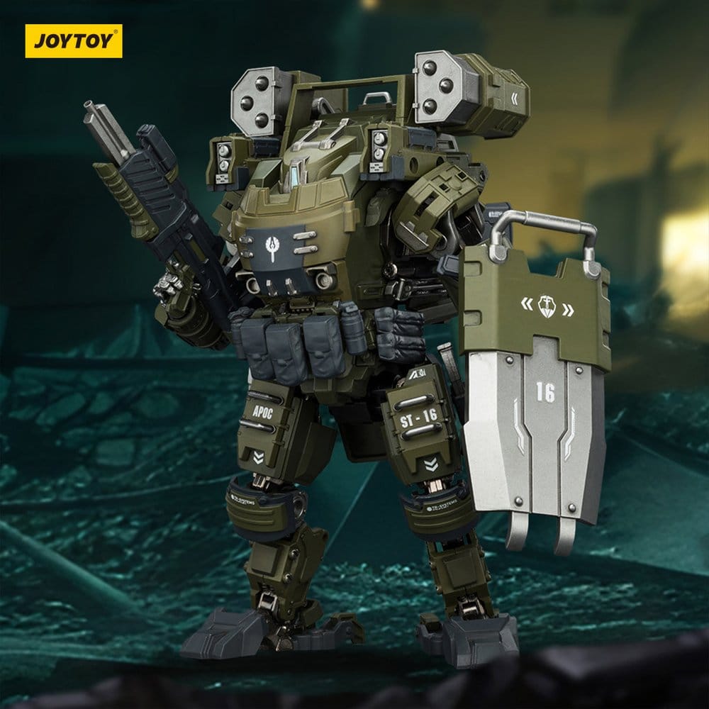 Dark Source Action Figure 1/25 APOC Series Storm Surge Heavy Fire Assault Mech ST-8616 14 cm