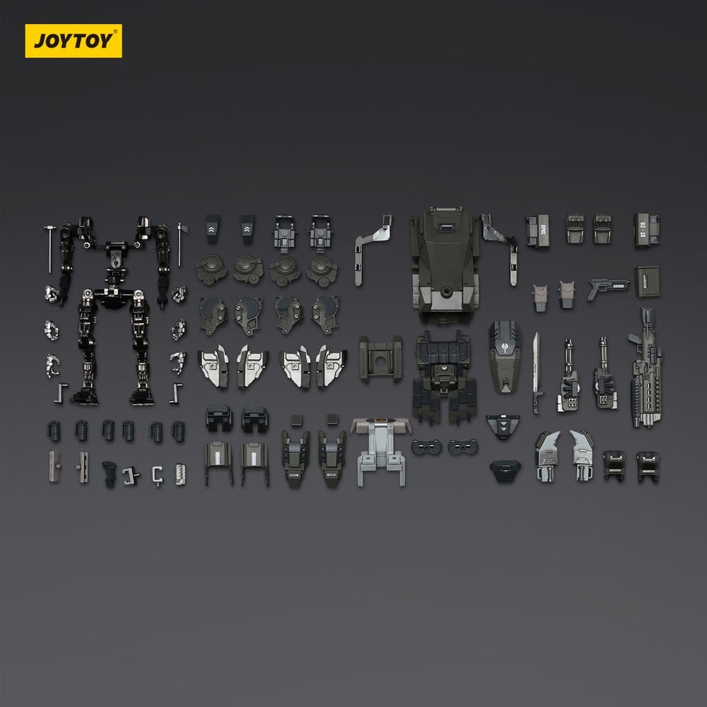 Dark Source Action Figure APOC Series Razor Stealth/Night Ops Mech 17 cm