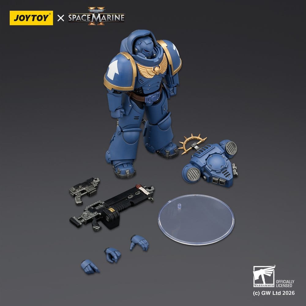 Warhammer 40,000 Action Figure Game Edition Ultramarines Heavy Intercessor 13 cm