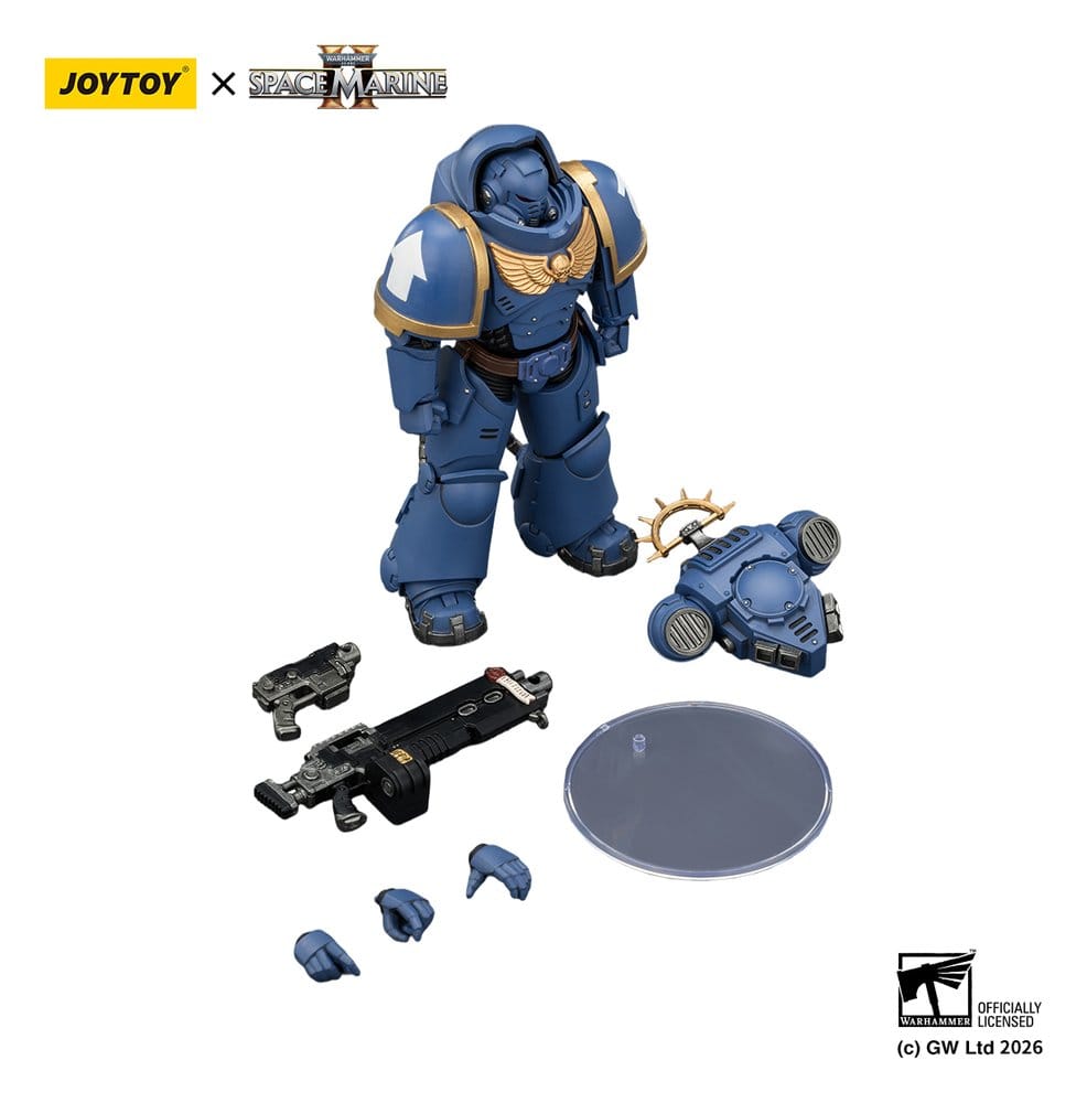 Warhammer 40,000 Action Figure Game Edition Ultramarines Heavy Intercessor 13 cm