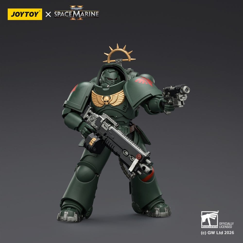 Warhammer 40,000 Action Figure Game Edition Dark Angels Heavy Intercessor 13 cm
