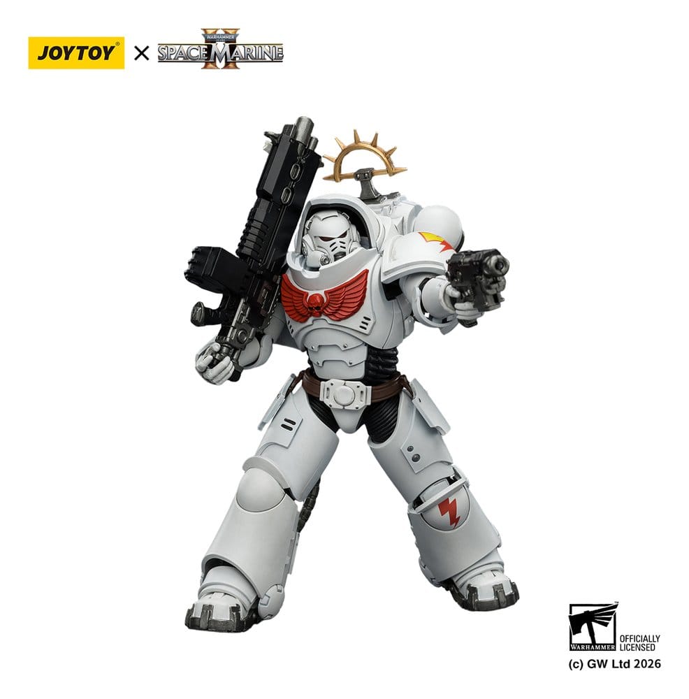 Warhammer 40,000 Action Figure Game Edition White Scars Heavy Intercessor 13 cm
