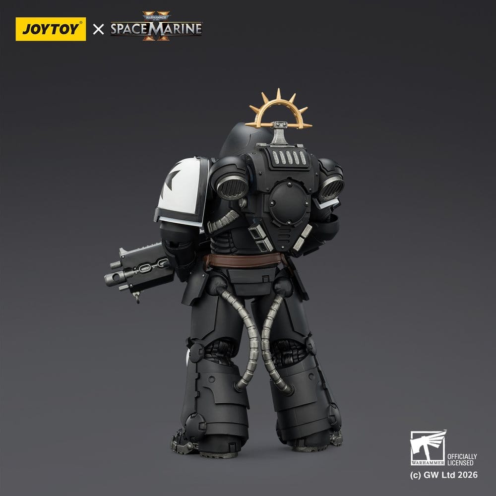 Warhammer 40,000 Action Figure Game Edition Black Templars Heavy Intercessor 13 cm
