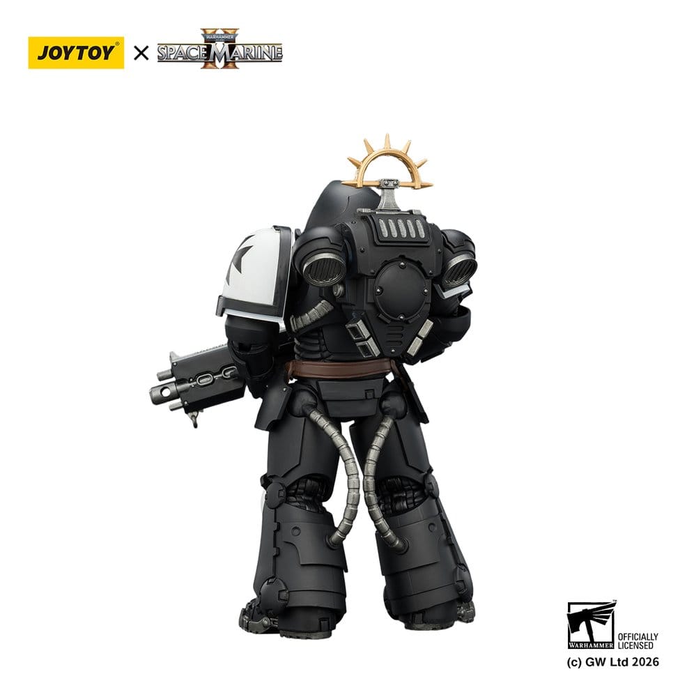 Warhammer 40,000 Action Figure Game Edition Black Templars Heavy Intercessor 13 cm