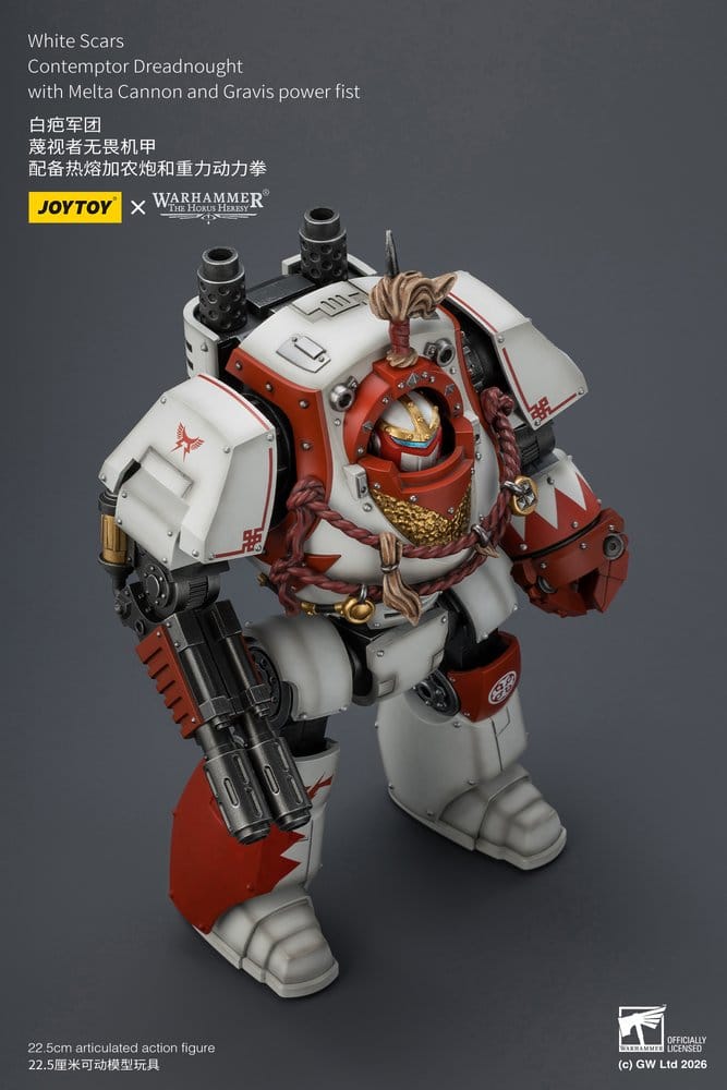 Warhammer The Horus Heresy Action Figure White Scars Contemptor Dreadnought 23 cm
