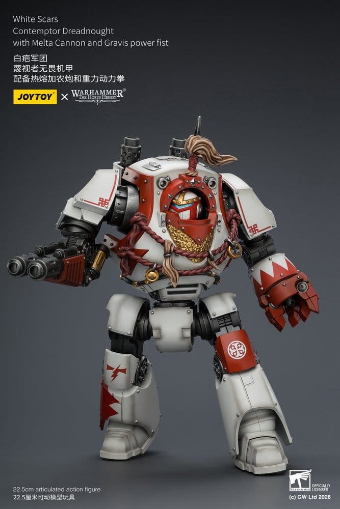 Warhammer The Horus Heresy Action Figure White Scars Contemptor Dreadnought 23 cm
