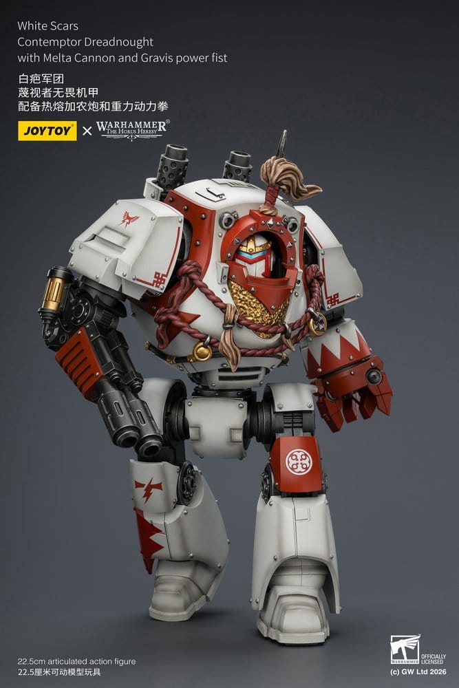 Warhammer The Horus Heresy Action Figure White Scars Contemptor Dreadnought 23 cm