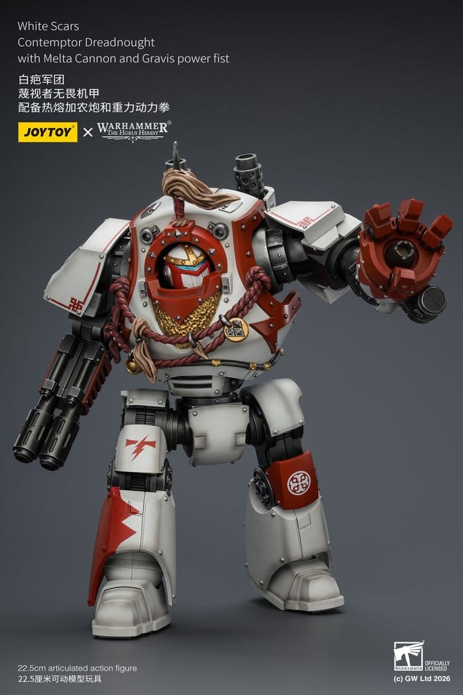 Warhammer The Horus Heresy Action Figure White Scars Contemptor Dreadnought 23 cm