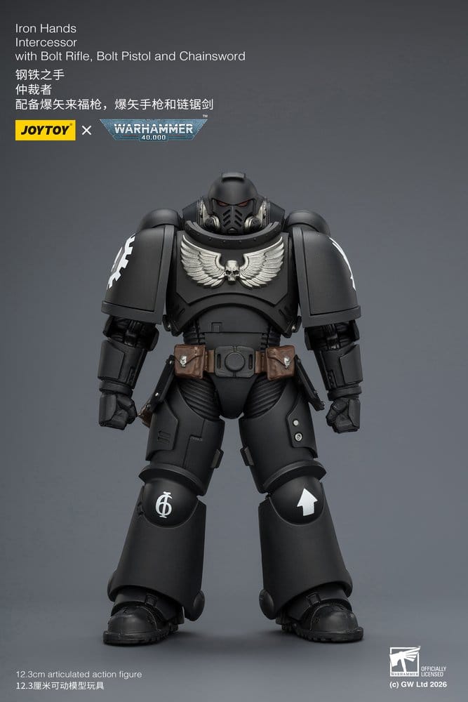 Warhammer 40,000 Action Figure Iron Hands Intercessor 12 cm