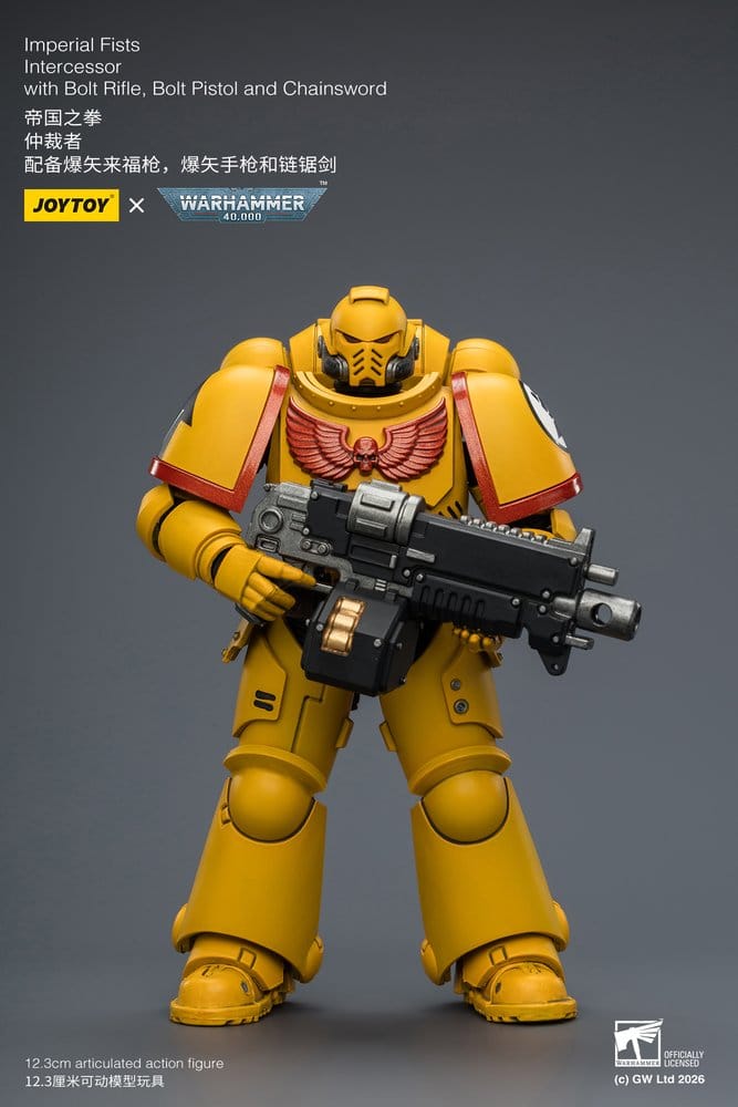 Warhammer 40,000 Action Figure Imperial Fists Intercessor 12 cm