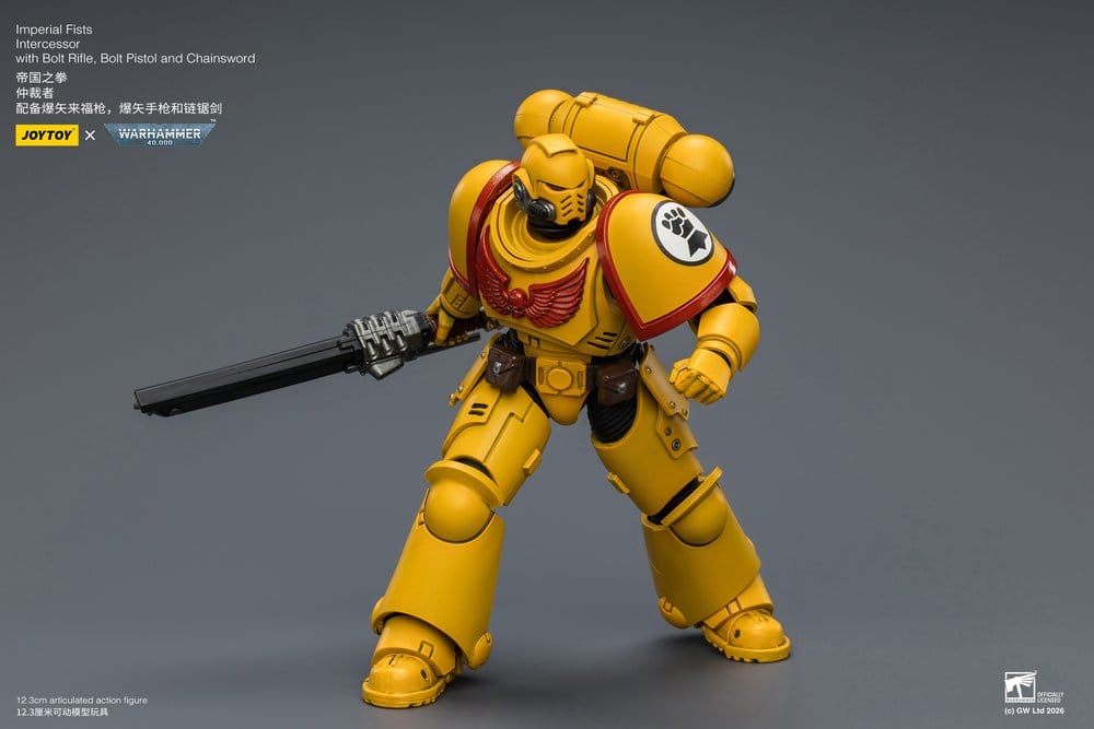 Warhammer 40,000 Action Figure Imperial Fists Intercessor 12 cm