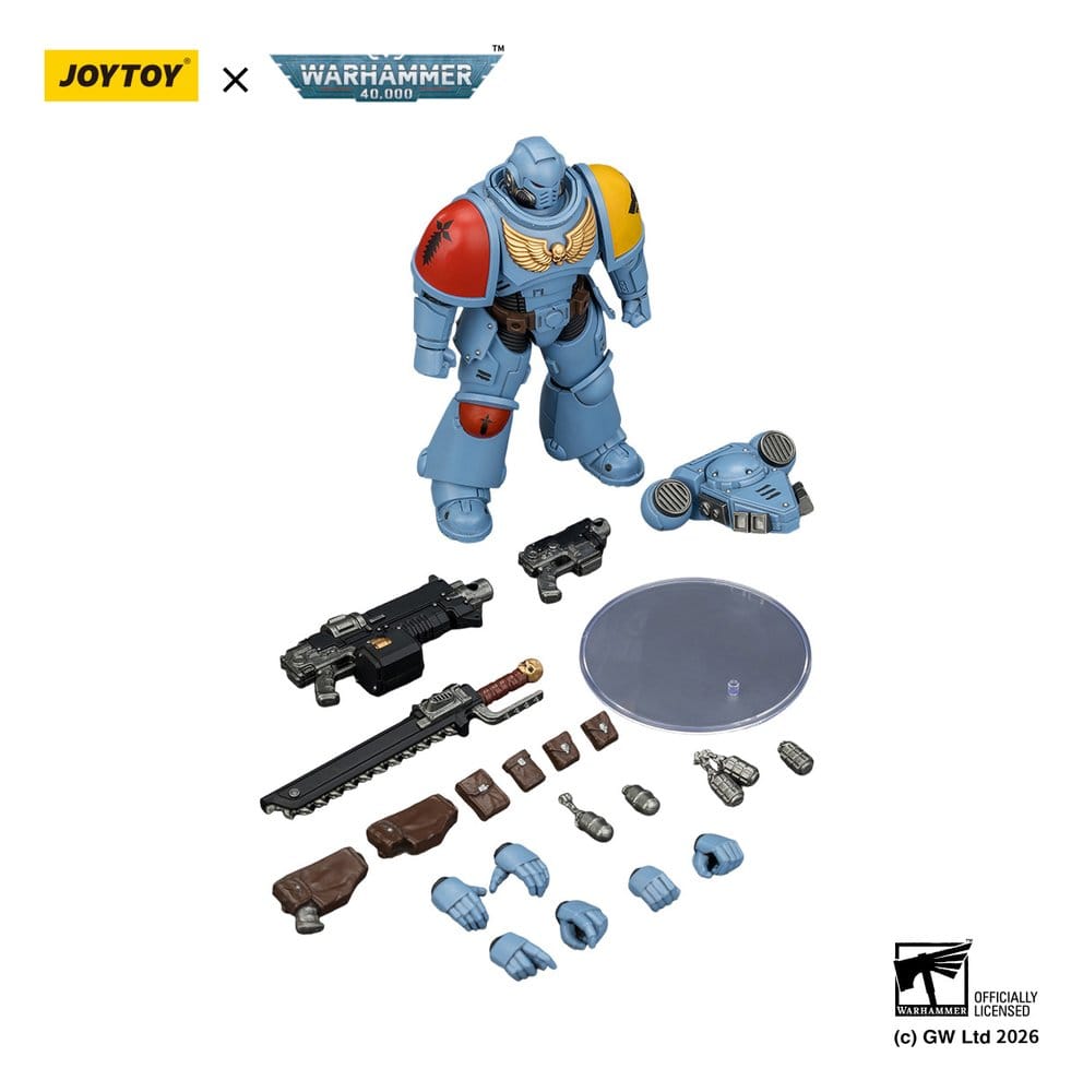 Warhammer 40,000 Action Figure Space Wolves Intercessor 12 cm